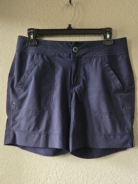 Athleta Deep Navy  Bermuda Shorts